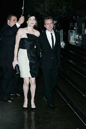 with husband - Royston Langdon