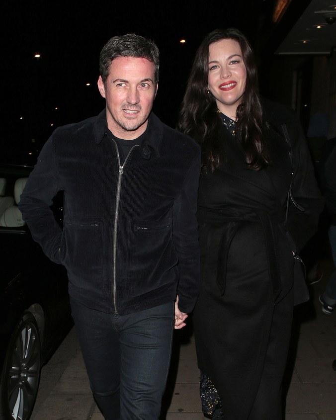 with fiance David Gardner