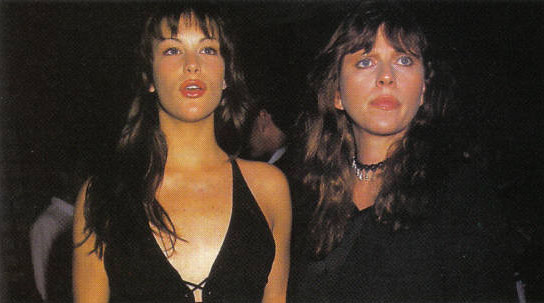 with mom - Bebe Buell