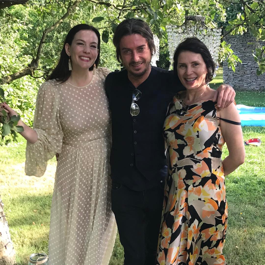 with Darren Strowger and Sadie Frost, from Darren Strowger's Instagram