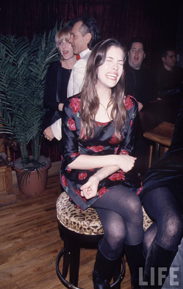 with mom - Bebe Buell