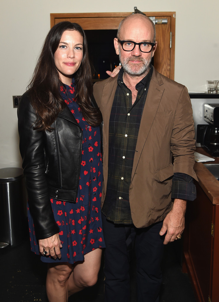 with Michael Stipe