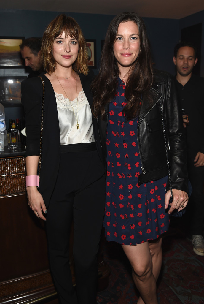 with Dakota Johnson