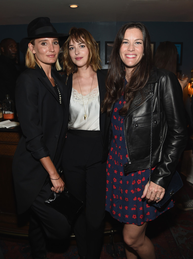 with Ruby Stewart and Dakota Johnson