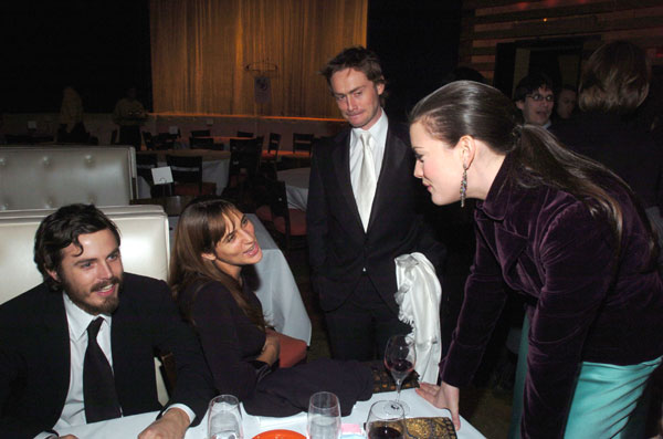 with Casey Affleck, Summer Phoenix and husband Royston Langdon