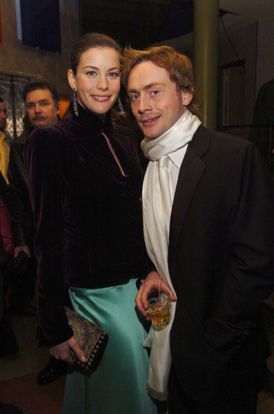 with husband - Royston Langdon