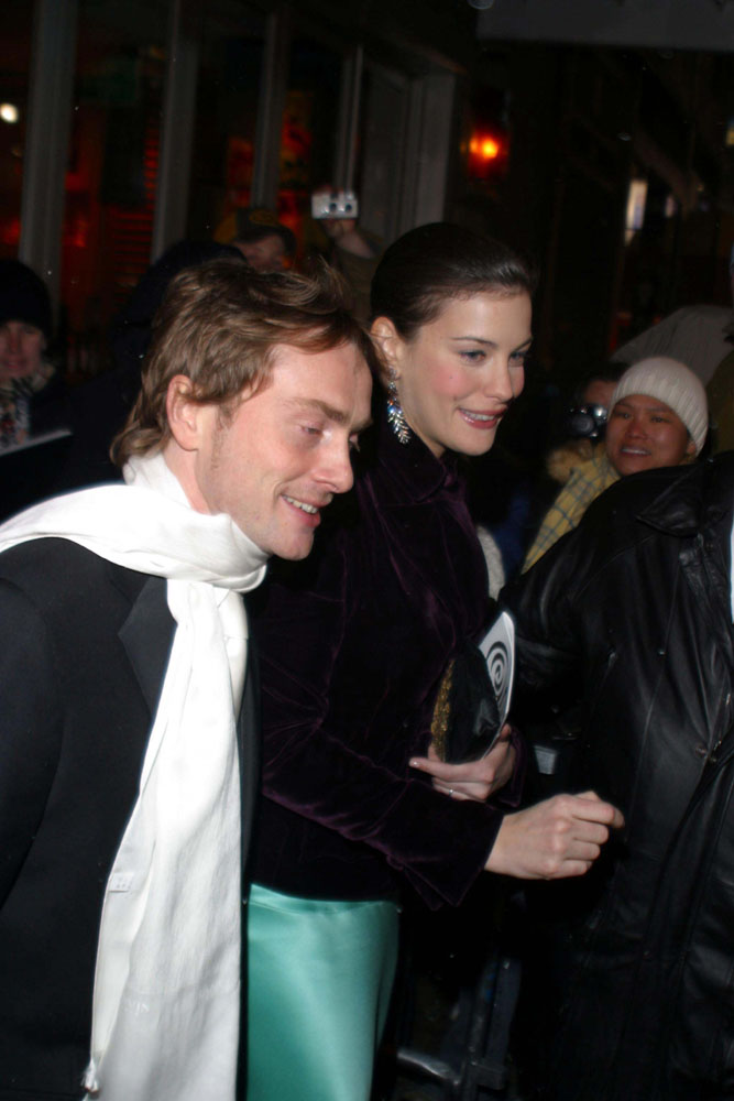 with husband - Royston Langdon
