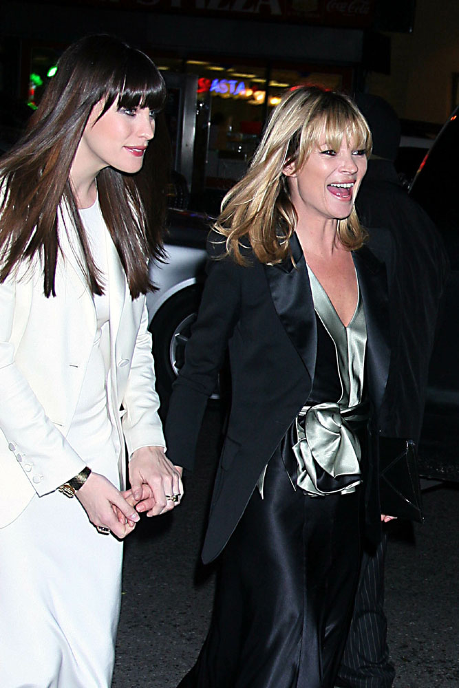 with Kate Moss