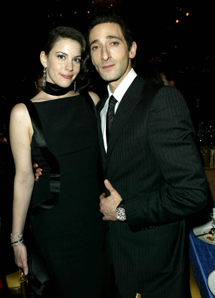 with Adrien Brody