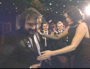 with Pater Jackson - at Oscars 2004