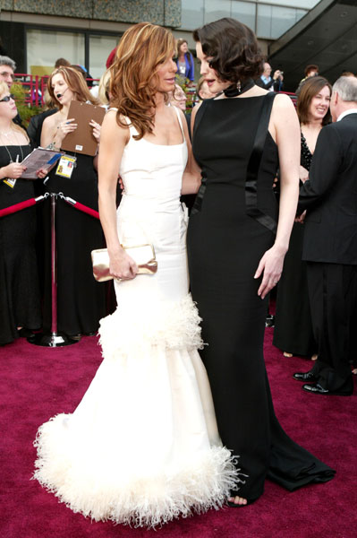 with Sandra Bullock - at Oscars 2004