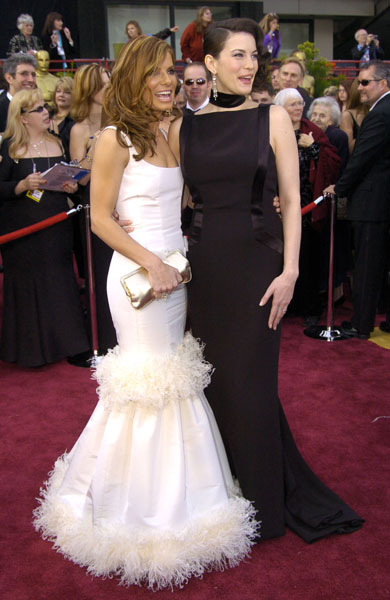 with Sandra Bullock - at Oscars 2004