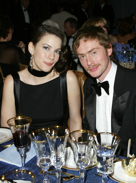 with husband Royston Langdon - at Oscars 2004