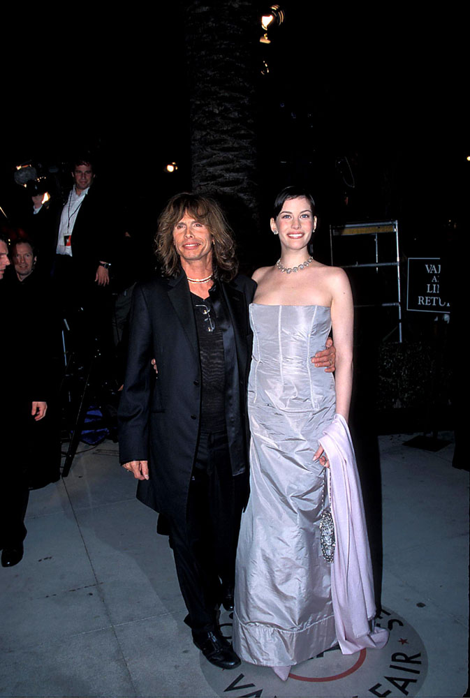 with dad Steven Tyler - at Oscars 1999