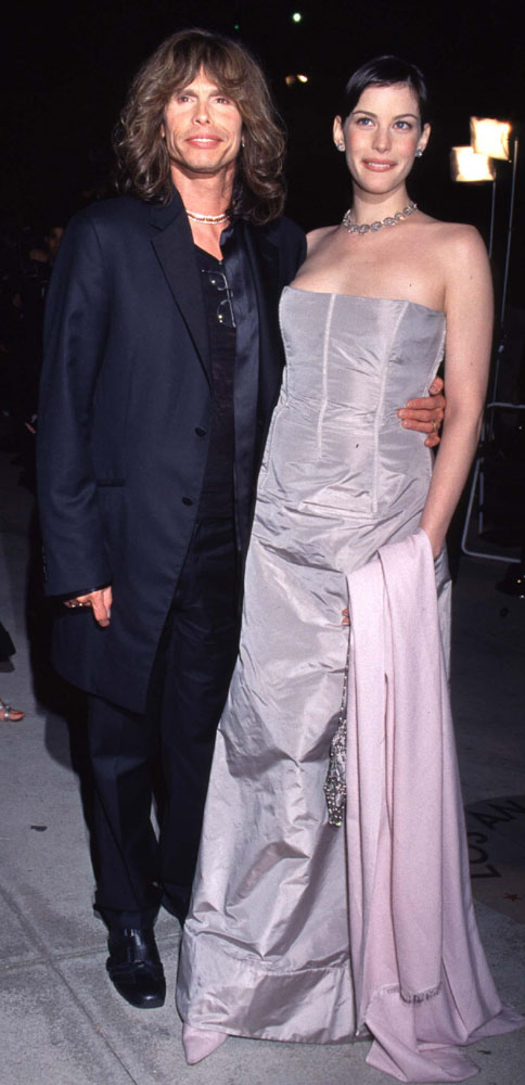 with dad Steven Tyler - at Oscars 1999