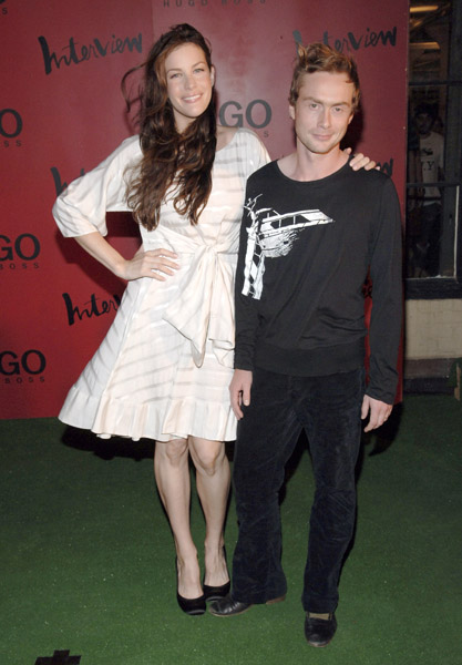 with husband - Royston Langdon