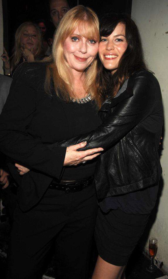 with mom - Bebe Buell