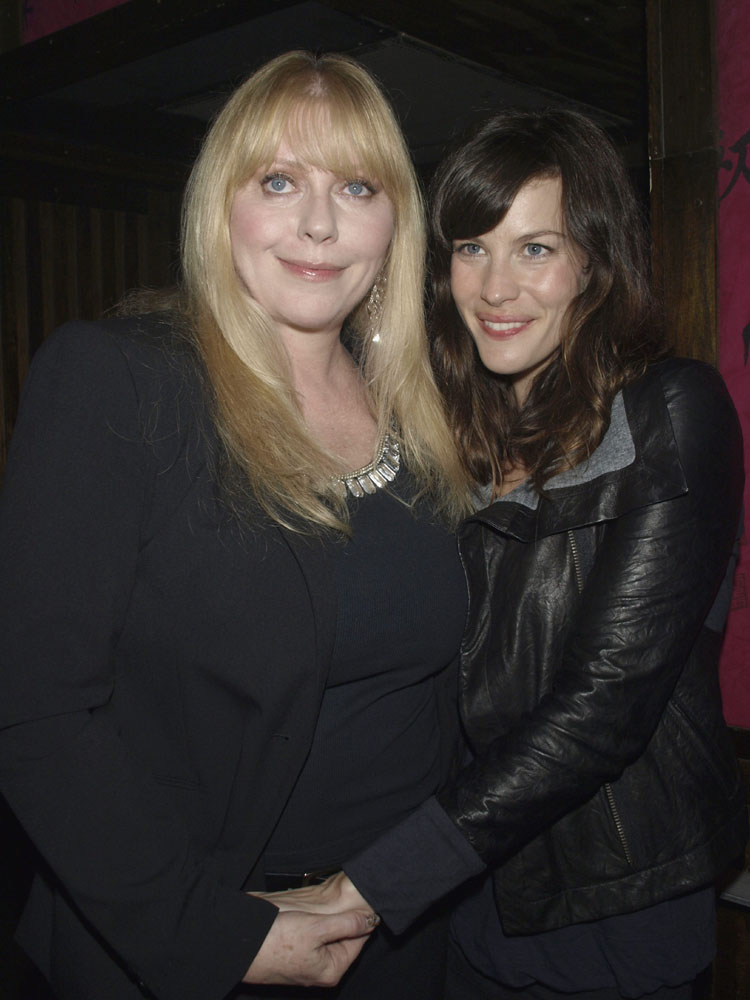 with mom - Bebe Buell