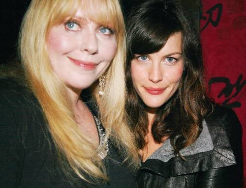 with mom - Bebe Buell