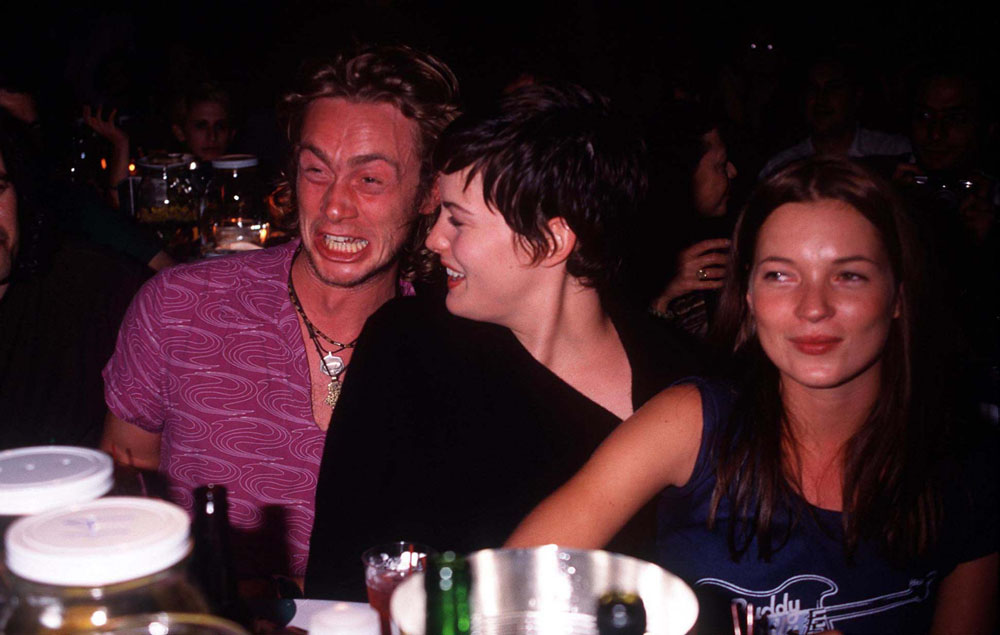 with Royston Langdon and Kate Moss