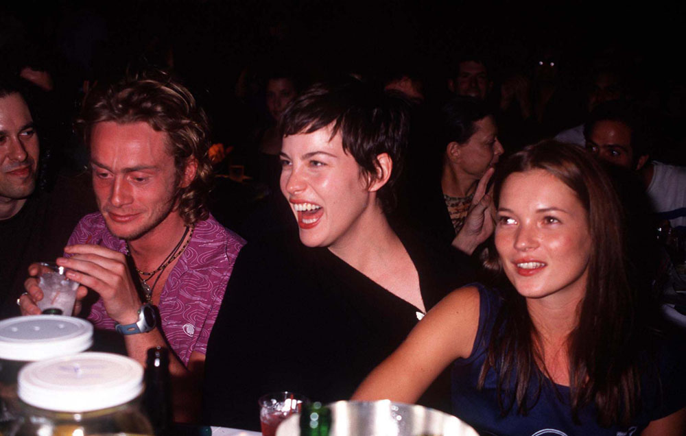 with Royston Langdon and Kate Moss