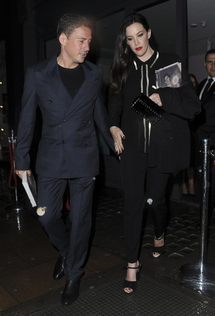 with fiance David Gardner