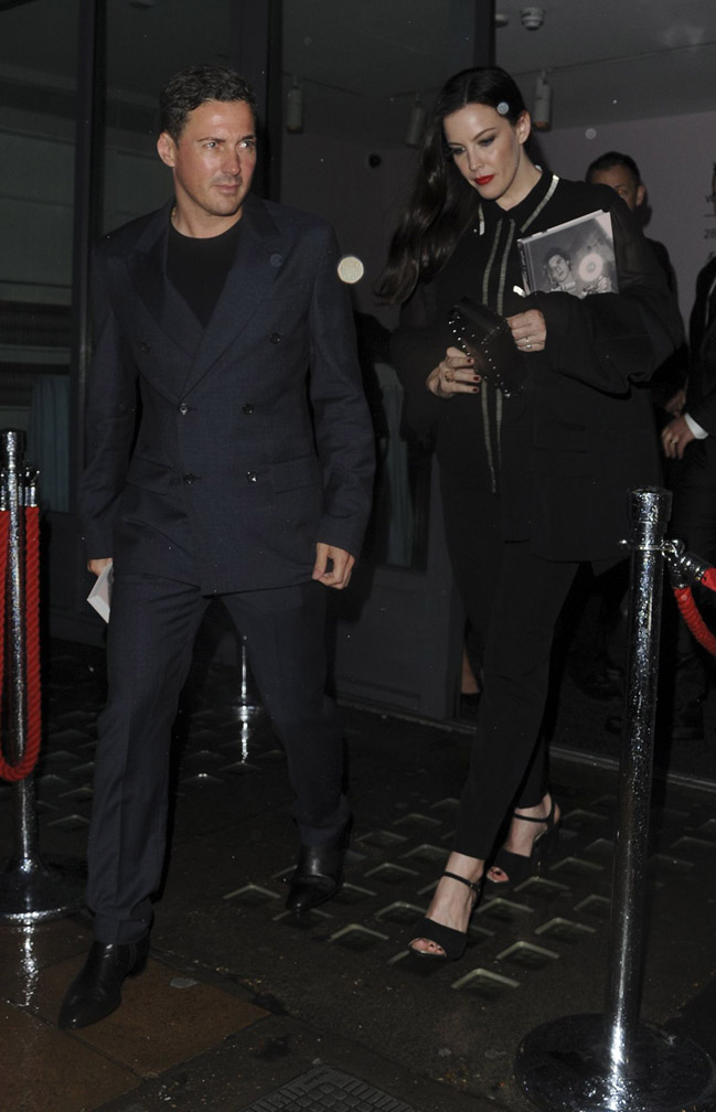 with fiance David Gardner