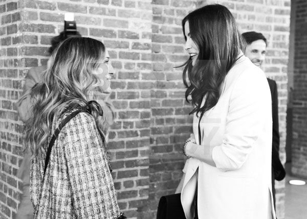 with Sarah Jessica Parker