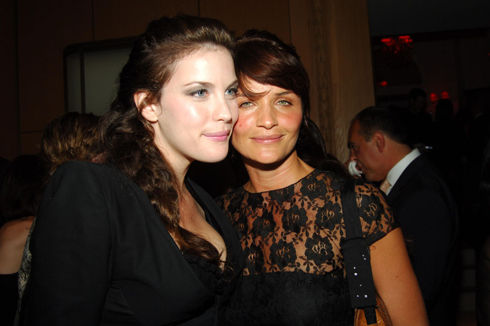 with Helena Christensen