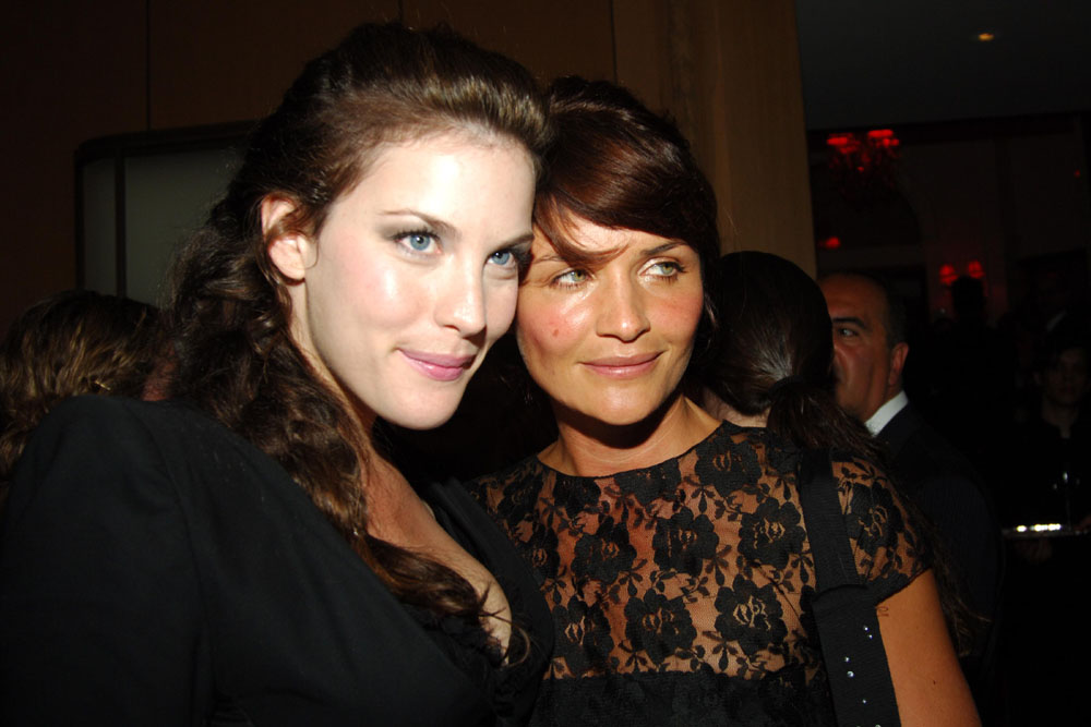 with Helena Christensen