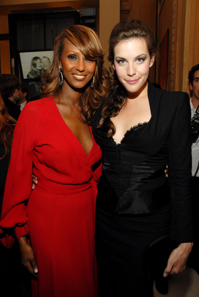 with Iman