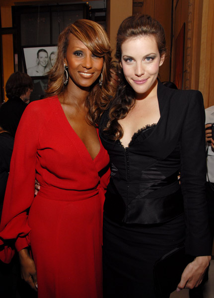 with Iman