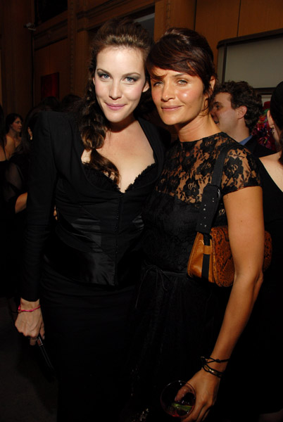 with Helena Christensen