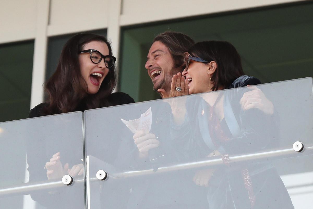 with Darren Strowger and Sadie Frost