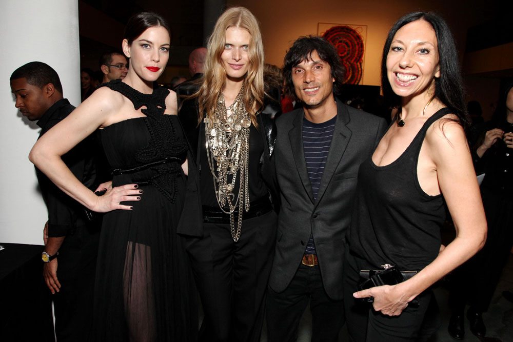 with Malgosia Bela, Vinoodh Matadin and Inez Van Lamsweerde