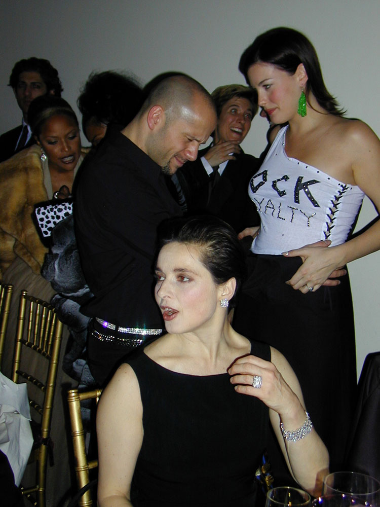 with Isabella Rossellini