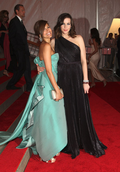 with Eva Mendes