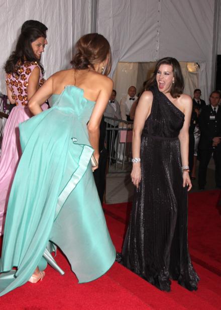 with Eva Mendes