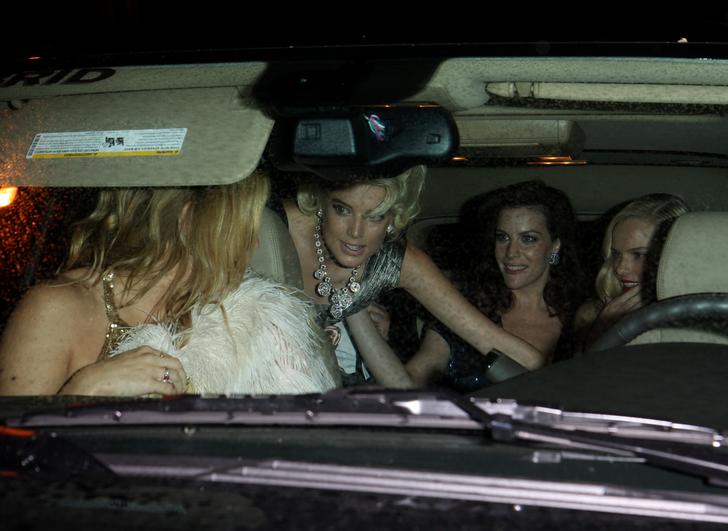 with Kate Hudson, Agyness Deyn and Kate Bosworth