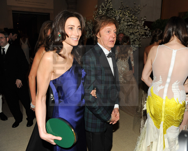 with Nancy Shevell and Paul McCartney