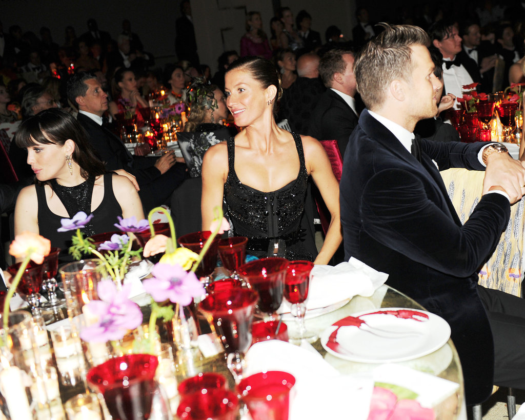with Gisele Bundchen and Tom Brady