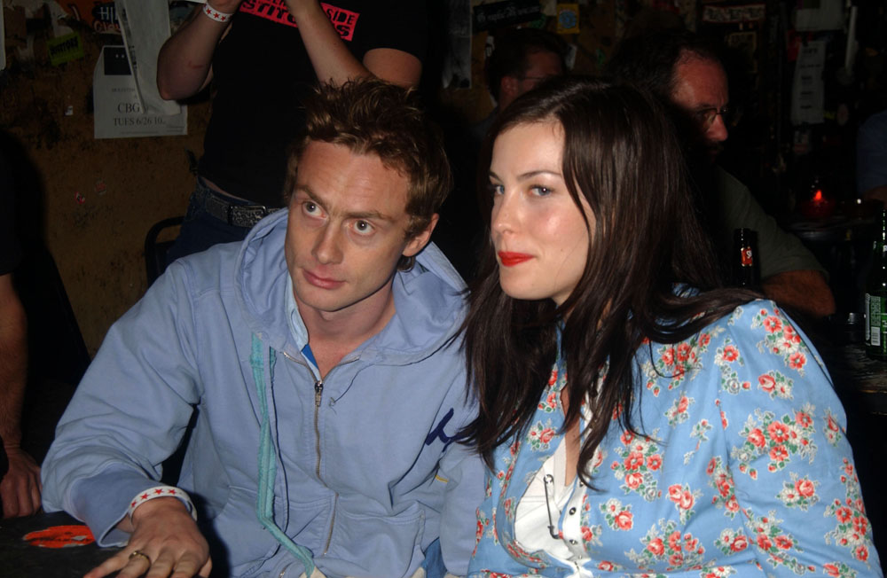 with fiance - Royston Langdon