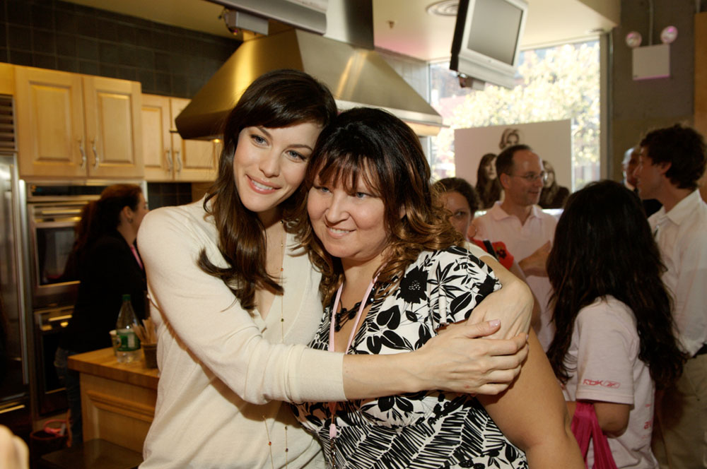 with Debbie - A breast cancer survivor