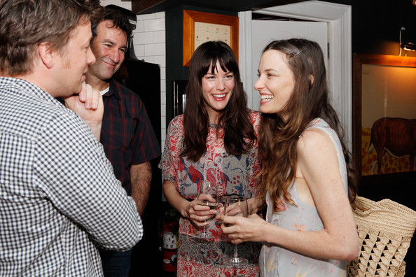 with Jamie Oliver, Ken Friedman and Topaz Page-Green