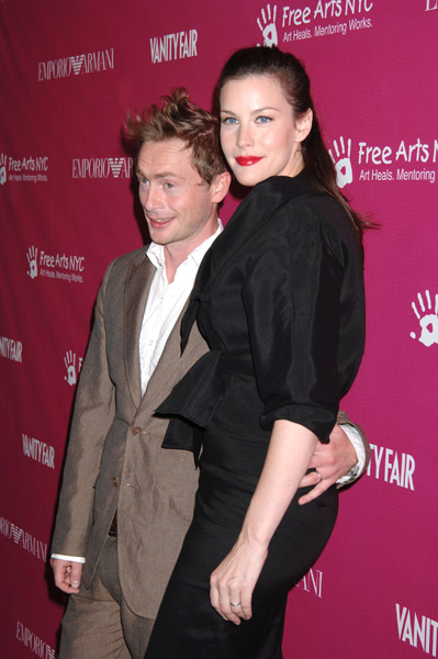 with husband - Royston Langdon