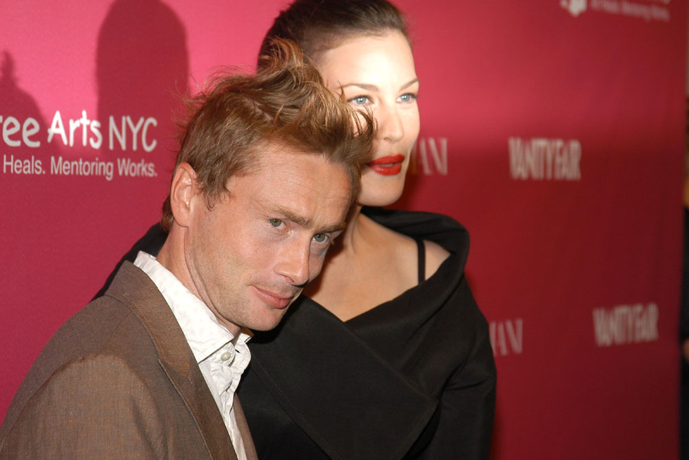 with husband - Royston Langdon
