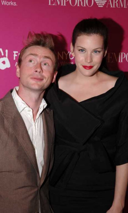 with husband - Royston Langdon