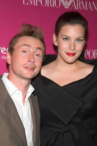with husband - Royston Langdon