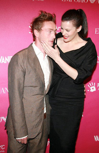 with husband - Royston Langdon
