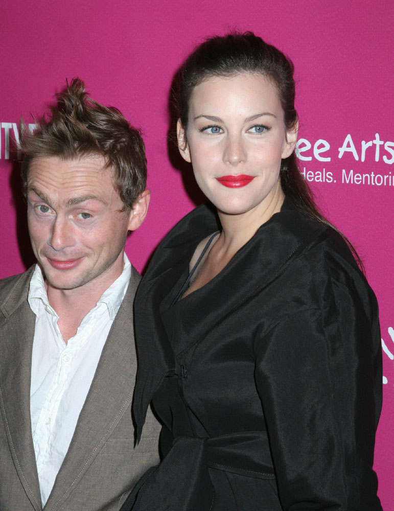 with husband - Royston Langdon